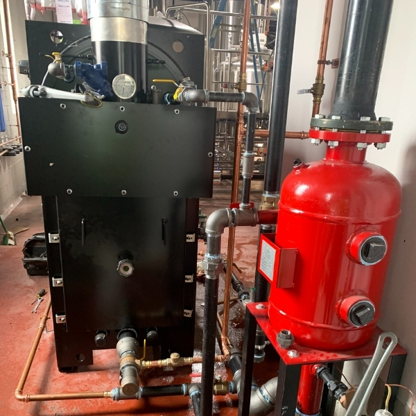 Commercial boiler system