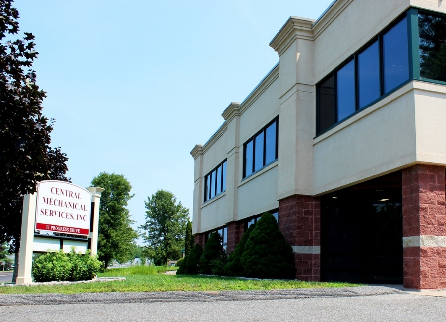 Front of Central Mechanical Services office