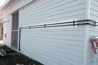 Exterior plumbing system